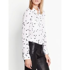 Equipment Slim signature star Blouse